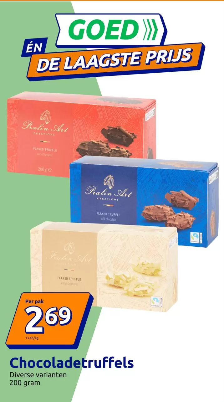 De - Chocoladetruffels