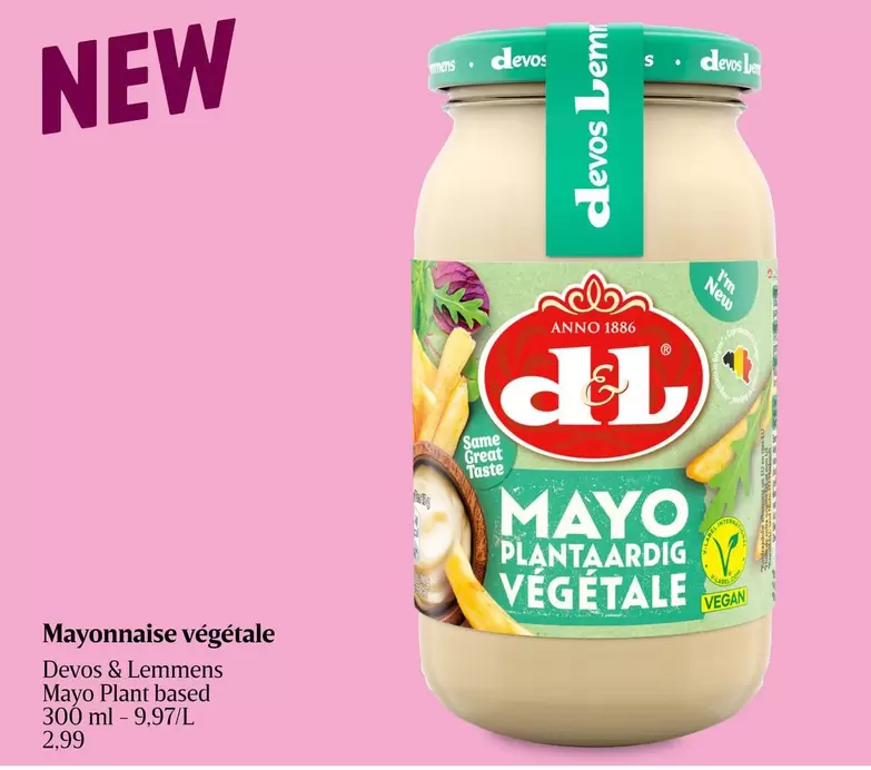 Be - Mayonnaise végétale