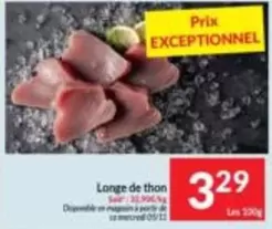 De - Longe de thon