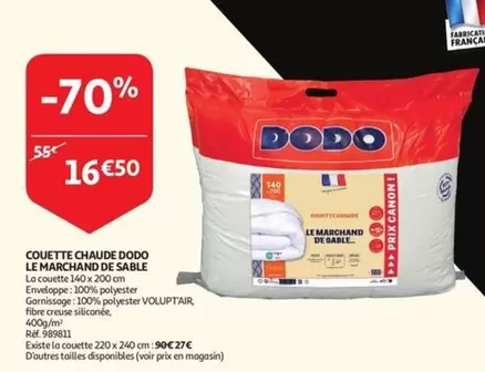 De - COUETTE CHAUDE LE MARCHAND DE SABLE