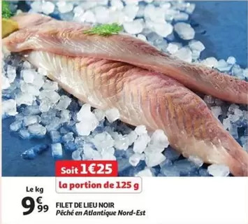 De - FILET DE LIEU NOIR