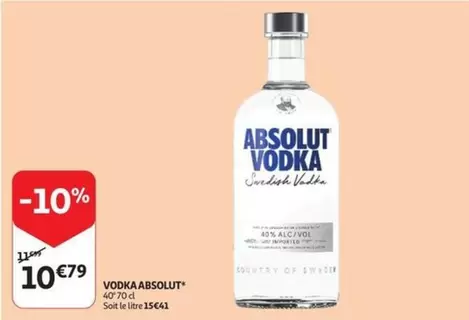 VODKA ABSOLUT