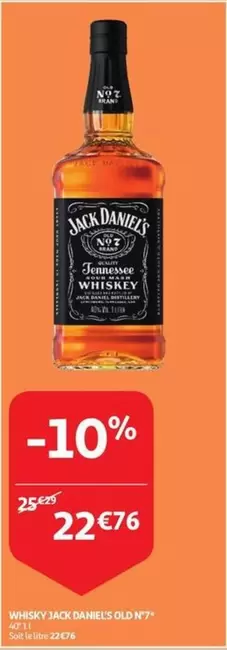 Jack Daniel'S - WHISKY JACK DANIELS OLD N°7