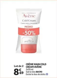 De - CRÈME MAIN COLD CREAM