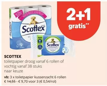 toiletpapier droog vanaf 6 rollen of vochtig vanaf 38 stuks