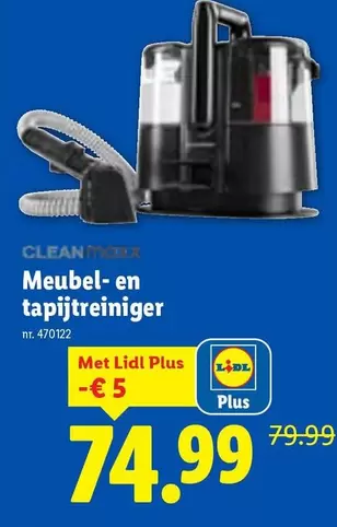 Meubel- en tapijtreiniger