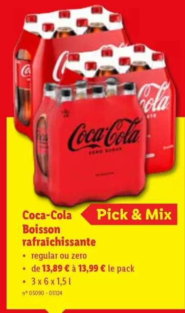 Coca Cola - Boisson rafraîchissante