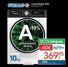 De - Lave-linge XXL WA102DA-10