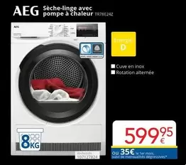 De - Sèche-linge avec pompe à chaleur TR78E24Z