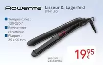 Lisseur K. Lagerfeld SF161LFO