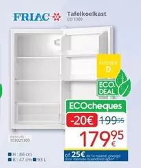 De - Tafelkoelkast CO 1309