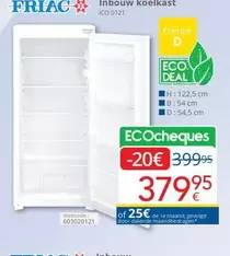 De - Inbouw koelkast ICO 0121