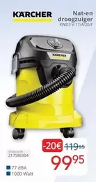 Karcher - Nat-en droogzuiger KWD3 V-17/4/20/F