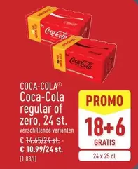 Coca Cola - Coca-Cola regular of zero