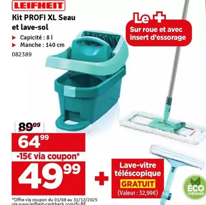 PROFI XL Seau et lave-sol