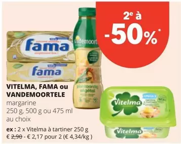 VITELMA, FAMA ou VANDEMOORTELE