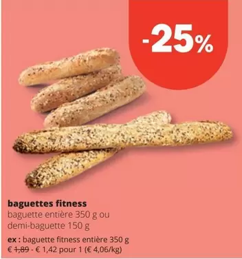 Baguettes Fitness