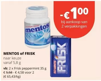 White - MENTOS of FRISK