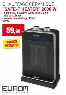 De - "SAFE-T HEATER" 2000 W