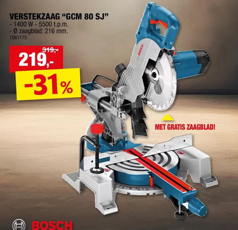 Bosch - GCM 80 SJ