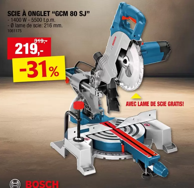 Bosch - GCM 80 SJ