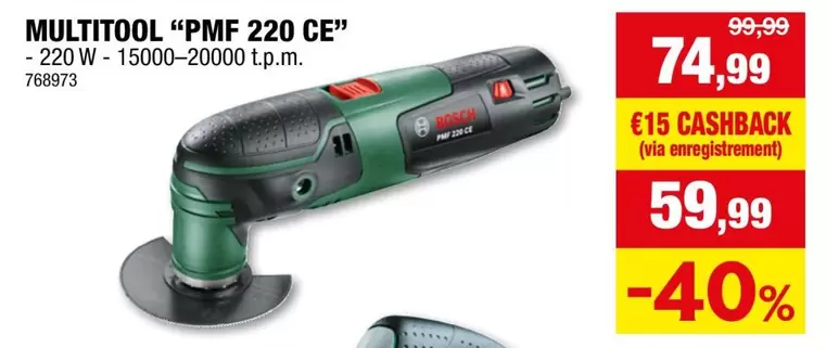 Bosch - PMF 220 CE