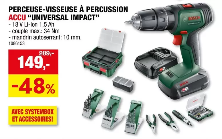 Bosch - ACCU "UNIVERSAL IMPACT"