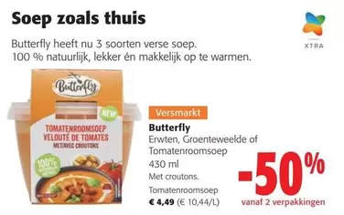 Nu - Erwten, Groenteweelde of Tomatenroomsoep