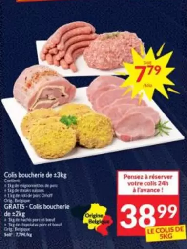 De - Colis boucherie