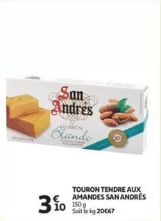 TOURON TENDRE AUX AMANDES