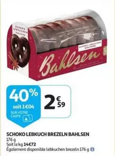 SCHOKO LEBKUCH BREZELN