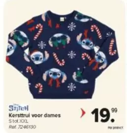 Stitch - Kersttrui voor dames