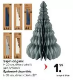 Sapin origami