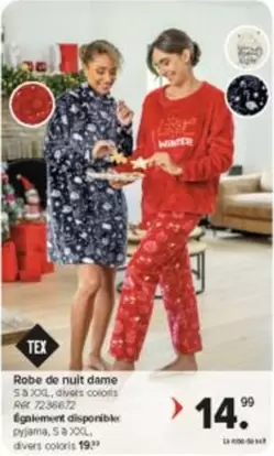 De - Robe de nuit dame