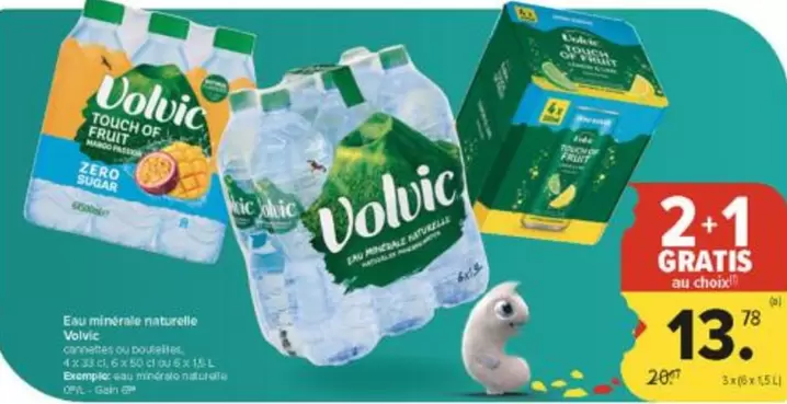 Eau minerale naturelle