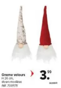 Gnome velours