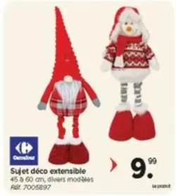 Sujet déco extensible