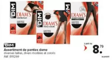 De - Assortiment de panties dame