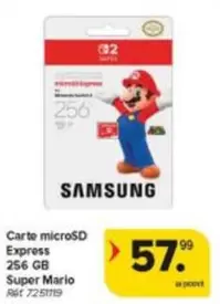 Express - Carte microSD Super Mario