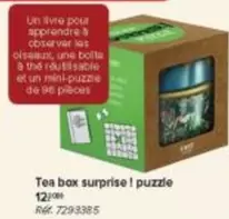 De - Tea box surprise! puzzle
