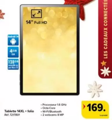 Tablette 14XL + follo