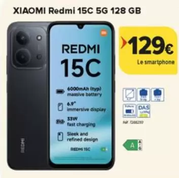 Xiaomi - Redmi 15C 5G 128 GB
