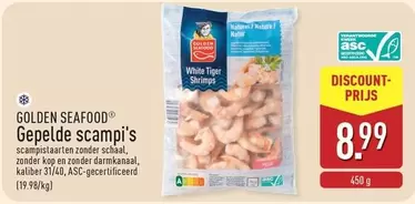 White - Gepelde scampi's