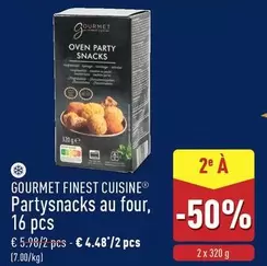 Partysnacks au four, 16 pcs