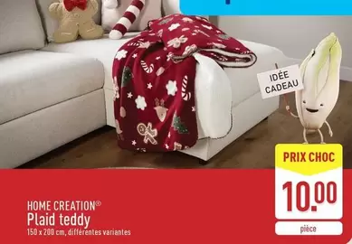 Cadeau - Plaid teddy