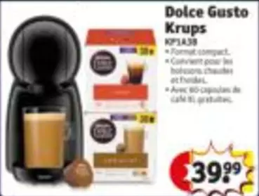 Dolce Gusto - Krups KP1A38