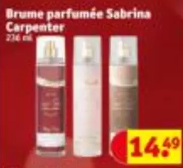 Brume parfumée Sabrina Carpenter