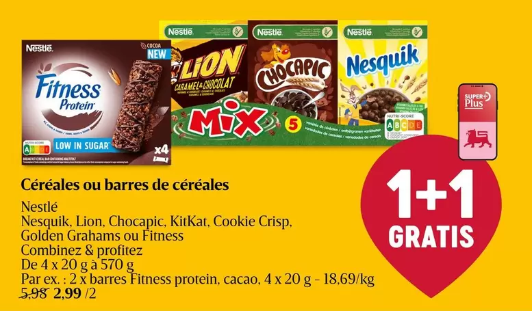 Lion - Céréales ou barres de céréales