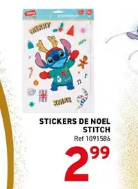 De - STICKERS DE NOEL STITCH