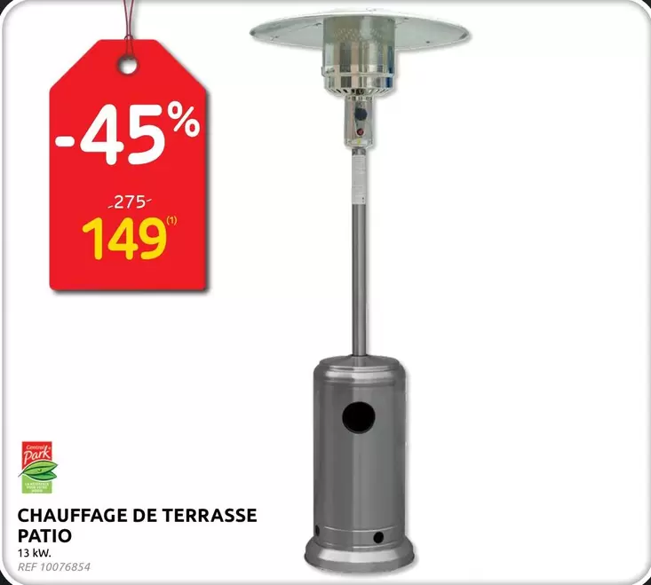 Park - CHAUFFAGE DE TERRASSE PATIO